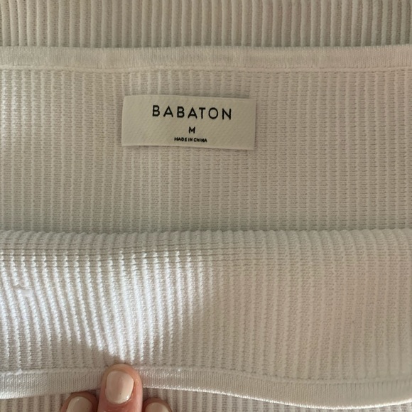 Babaton ribbed tube top - Picture 1 of 3